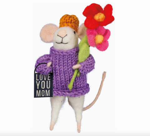 Love You Mom Mouse Critter