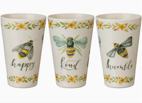 Bee Happy Kind Humble Cup