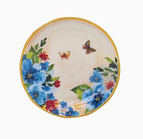 Butterfly 6" Melamine Plate