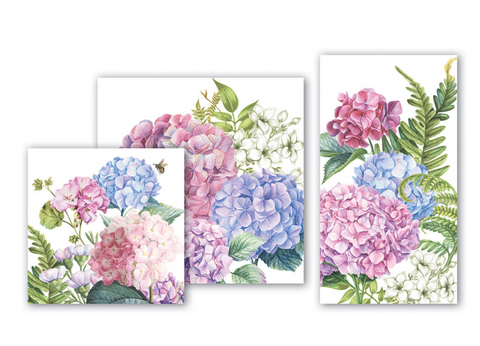 Wild Hydrangea Paper Napkins