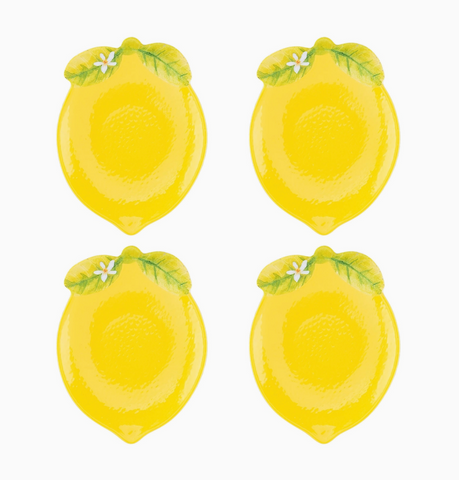 Mini Lemon 5" Melamine Plate