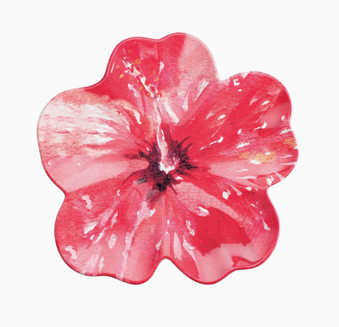 Hibiscus 8" Melamine Plate