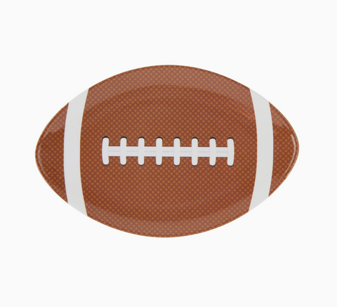 Football Melamine 8" Plate