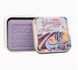 Lavender Fields Soap Tin