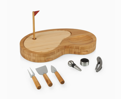 Sand Trap Golf Cheese Cutting Board & Tool Set - Core