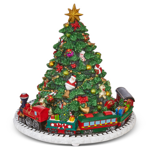 Animated Musical Tree with Train