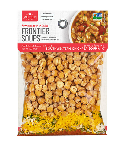 Jonny's Favorite Southwestern Chickpea Soup
