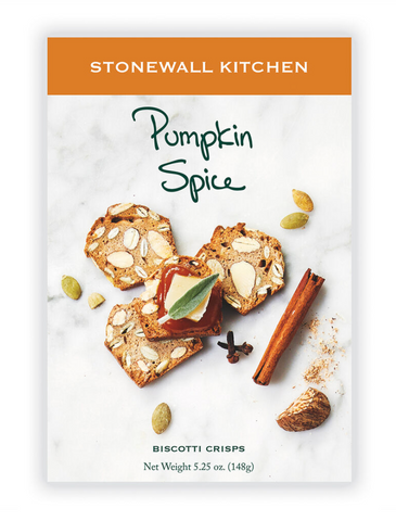 Pumpkin Spice Biscotti Crisps