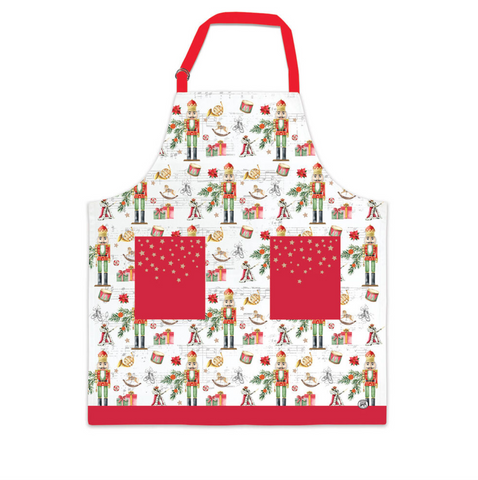 Nutcracker Suite Apron with Pockets