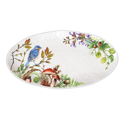Moss & Oak Melamine Oval Platter