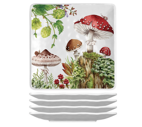 Moss & Oak Melamine Canape Plate