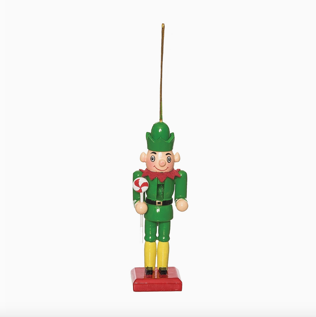 Elf Nutcracker Ornament