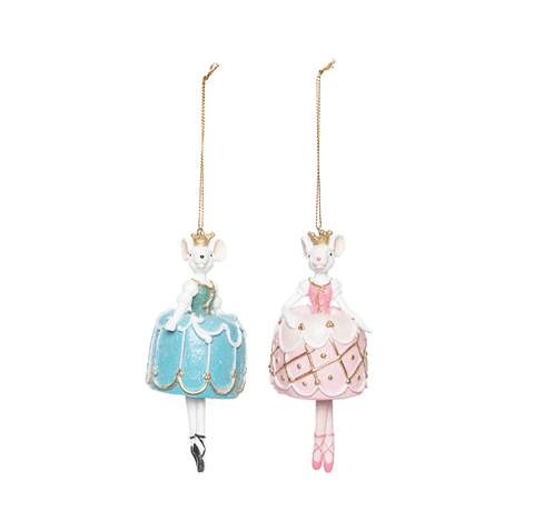 Mice Ballerinas Ornaments