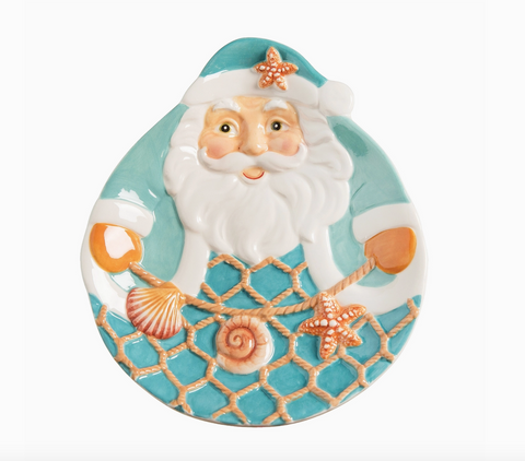 Santa Dimensional Plate