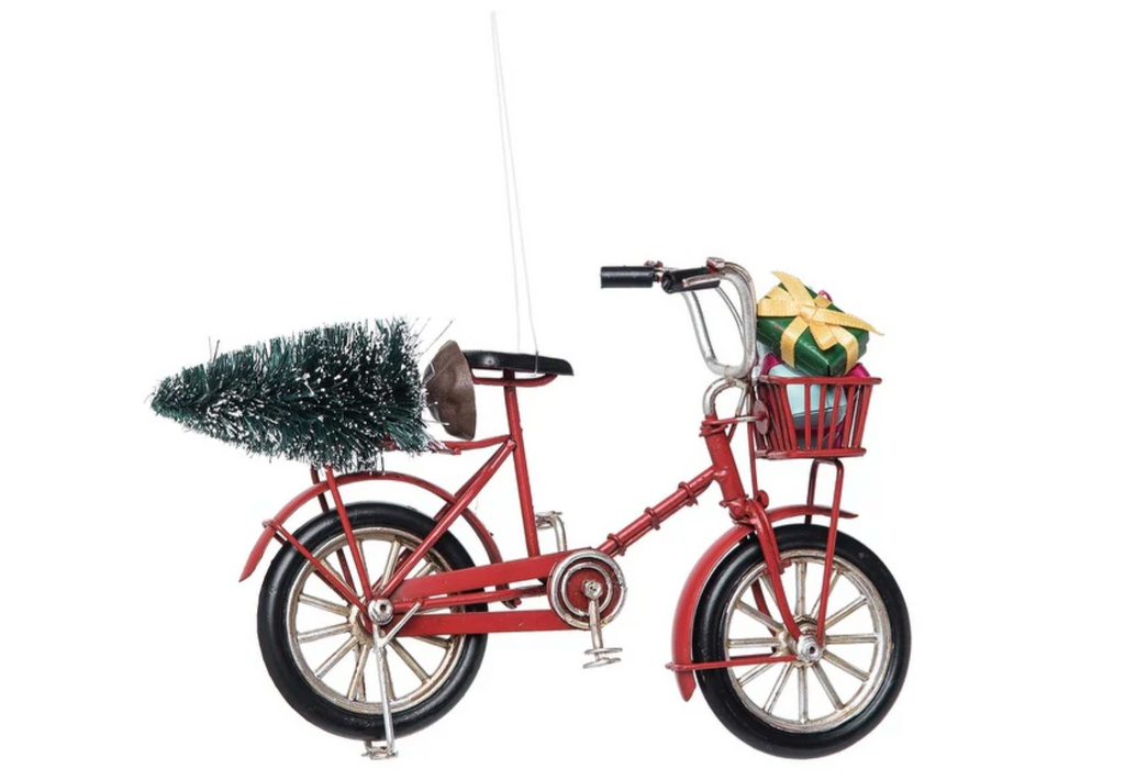 Christmas Bike Ornament