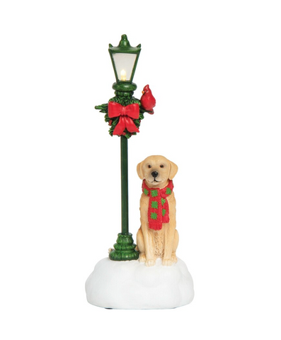 Lamp Post Lab Figurine