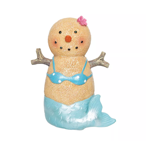 Sand Snowlady Mermaid Figurine