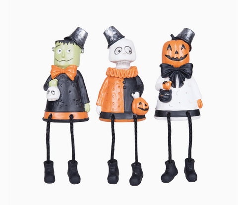 Trick-Or-Treaters Shelf Sitters (3 Variants)