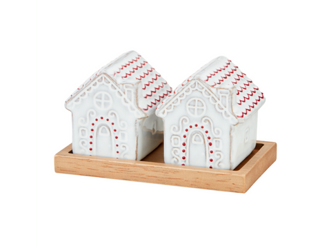 Gingerbread House Salt & Pepper Set