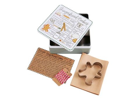 Gingerbread Tin Baking Set