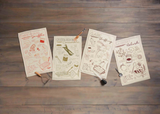 Cranberry Relish Recipe Towel Set