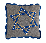 Star Of David Mini Felt Pillow