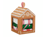 Peppermint Gingerbread House Towel Set