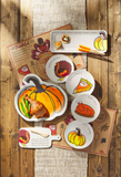 Pumpkin Melamine Plate