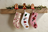 Gingerbread Man LED Stocking Holder