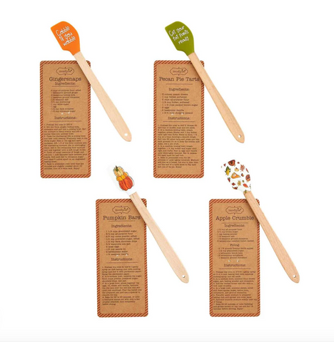 Fall Recipe Spatulas (4 Variants)