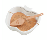 Apple crumble pie recipe baker set