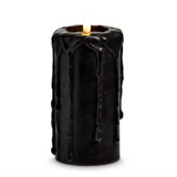 Black Drip Candle