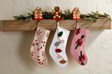 Lights Beaded Stocking