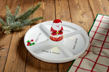 Singing light-up santa sitter