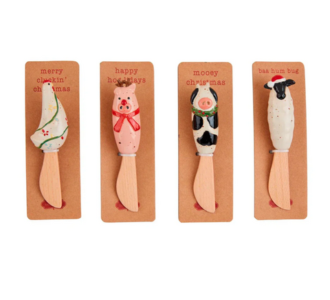 Christmas Farm Animal Spreader
