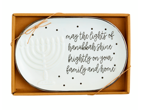 Hanukkah Sentiment Plate