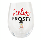 Iconic Christmas Wine Glasses