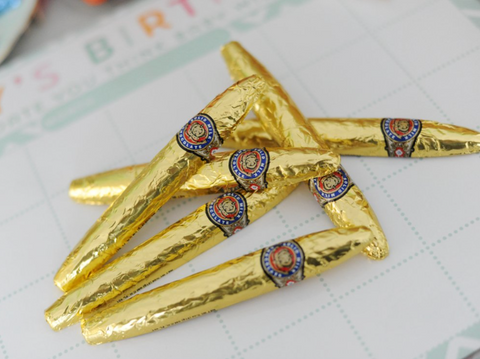 Gold Foiled Cigars