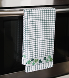 Poli-Dri Jacquard Tea Towel - Shamrock Sprig