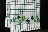 Poli-Dri Jacquard Tea Towel - Shamrock Sprig