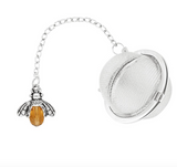 Stainless Steel Tea Ball Infuser with Charm (Multiple Variants)