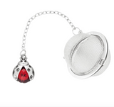 Stainless Steel Tea Ball Infuser with Charm (Multiple Variants)
