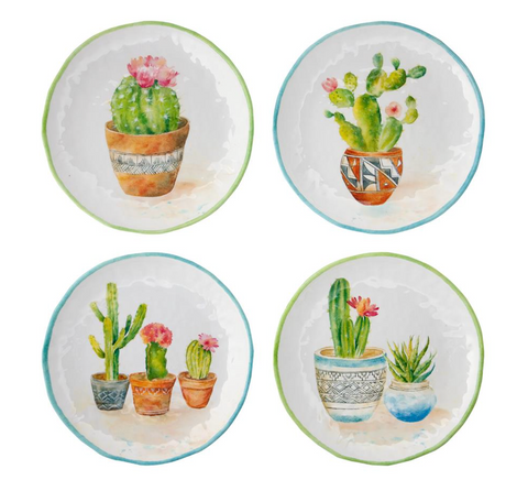 Cactus 9" Melamine Plate