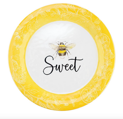Sweet Bee 11" Melamine Plate