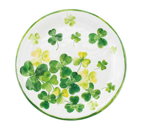Shamrocks 9" Melamine Plate