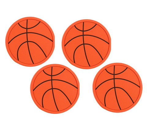 4-Piece Basketball Coaster