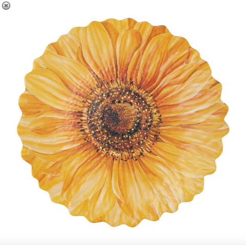 Sunflower 12" Melamine Platter