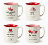 Valentine's Day Mugs (4 Variants)