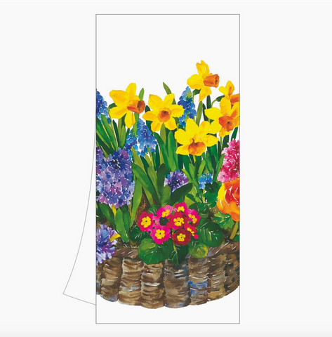 Kitchen Towels-Spring Basket