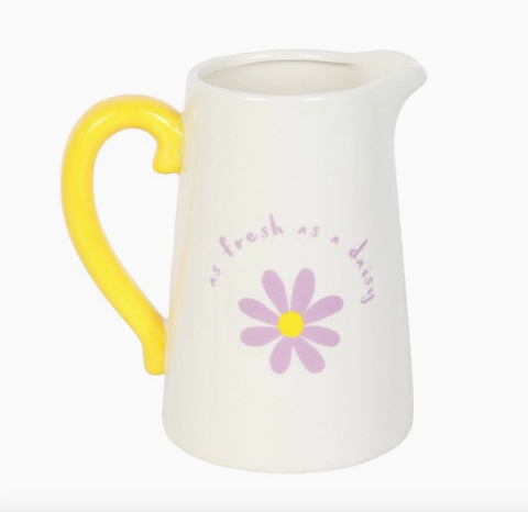 Fresh As A Daisy Ceramic Flower Jug